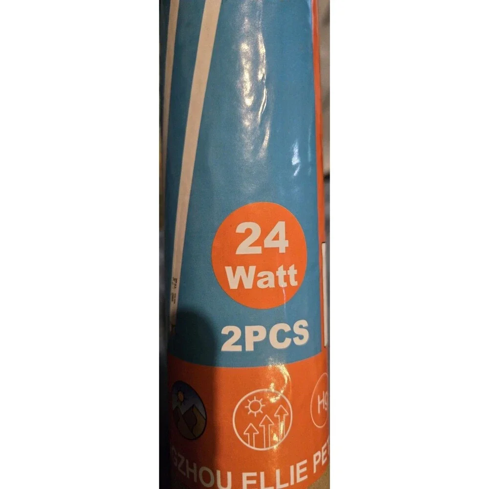T5 UVB Reptile Light 24W 10.0UVA UVB Light Bulb for Reptiles2 Pack Reptile UV...